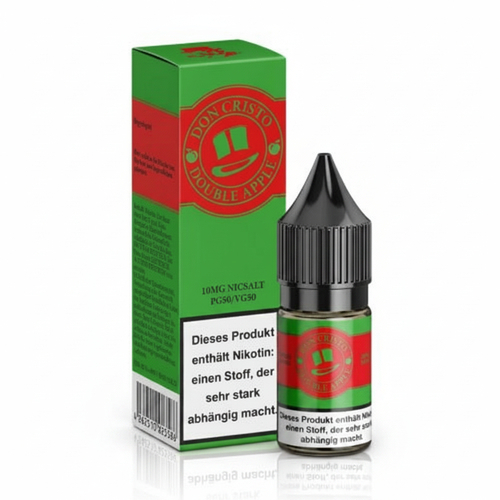 Don Cristo Double Apple Nikotinsalz Liquid 10mg