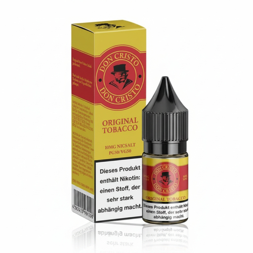 Don Cristo Original Tobacco Nikotinsalz Liquid 10mg