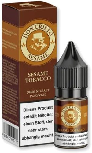 Don Cristo Sesame Tobacco Nikotinsalz Liquid 20mg
