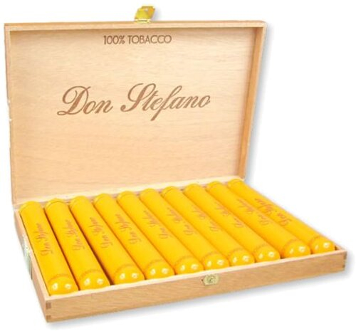 Don Stefano Corona Tubos Gelb Zigarren 10 Stück