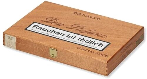 Don Stefano Corona Tubos Sumatra Pipe Zigarren 10 Stück