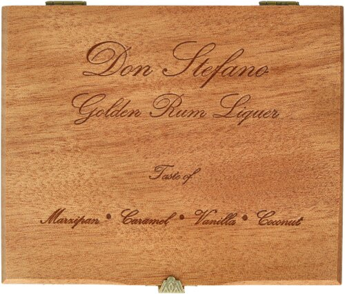 Don Stefano Golden Rum Liquer Set 4x20ml 40%Vol. Don Stefano Golden Rum Liquer Set 4x20ml 40%Vol.