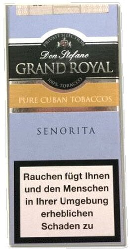 Don Stefano Grand Royal Senorita Pure Cuban 5er