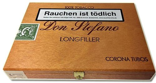 Don Stefano Longfiller Tubos 10 Stück 100 % Tabak Don Stefano Longfiller Tubos 10 Stück 100 % Tabak