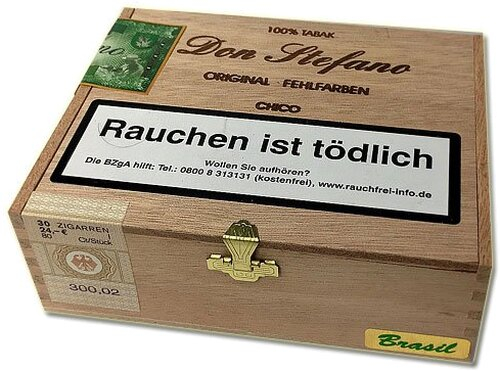 Don Stefano Zigarillos 100% Chico Brasil 30er