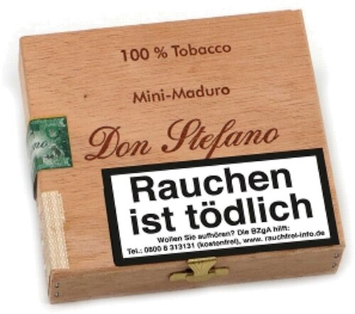 Don Stefano Zigarillos 100% Mini-Maduro Brasil 20er Don Stefano Zigarillos 100% Mini-Maduro Brasil 20er