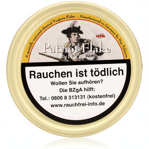 Don Tobacco Patriot Flake Pfeifentabak 50g
