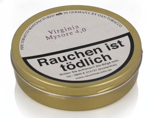 Dan Tobacco T. D. Virginia Mysore 4,0mm Pfeifentabak 50g