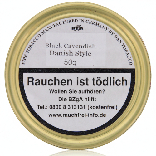 Don Tobacco Torben Dansk Black Cavendish Danish Style Pfeifentabak 50g