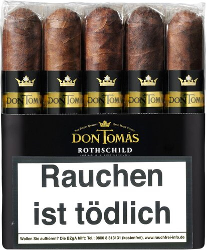 Don Tomas Bundle Dom. Rep. Rothschild Zigarren 10 Stück