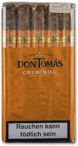 Don Tomas Bundles HON Churchill Zigarren 5 Stück Don Tomas Bundles HON Churchill Zigarren 5 Stück