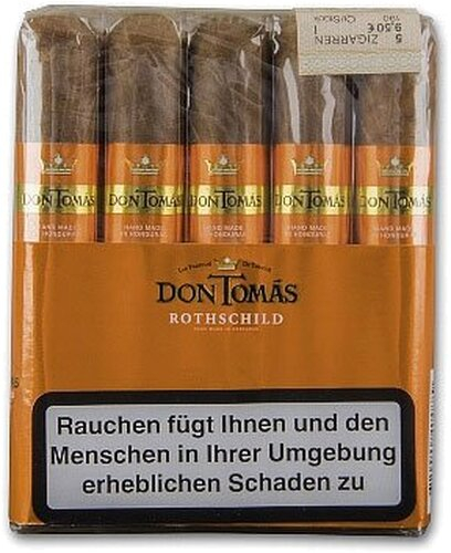 Don Tomas Bundles HON Rothschild Zigarren 5 Stück Don Tomas Bundles HON Rothschild Zigarren 5 Stück