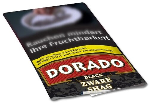 Dorado Tabak Black 30g Päckchen Zigarettentabak  (Artikel wird nicht mehr hergestellt) Dorado Tabak Black 30g Päckchen Zigarettentabak  (Artikel wird nicht mehr hergestellt)