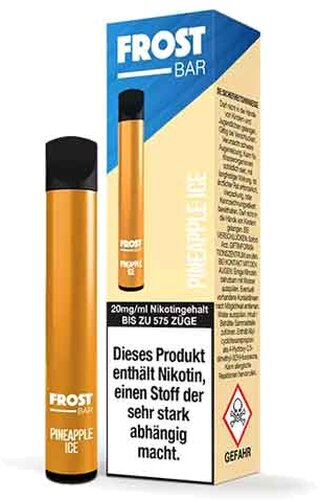 Dr. Frost Bar 600 Einweg E-Zigarette Pineapple Ice 20mg