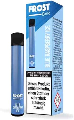 Dr. Frost Bar 600 Einweg E-Zigarette Blue Raspberry Ice 20mg Dr. Frost Bar 600 Einweg E-Zigarette Blue Raspberry Ice 20mg