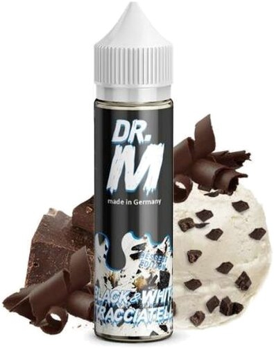DR. M BLACK&WHITE STRACCIATELLA DESSERT EDITION Premium Aroma-Shot Black&White Stracciatella 10ml DR. M BLACK&WHITE STRACCIATELLA DESSERT EDITION Premium Aroma-Shot Black&White Stracciatella 10ml