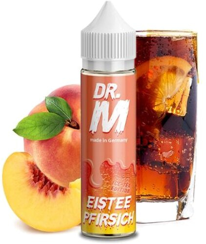 DR. M EISTEE PFIRSICH EDITION Premium Aroma-Shot Eistee Pfirsich 10ml DR. M EISTEE PFIRSICH EDITION Premium Aroma-Shot Eistee Pfirsich 10ml