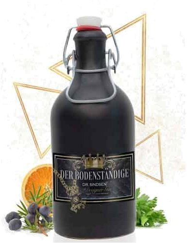 Dr. Sindsen Der Bodenständige Designer Gin 41% Vol. Dr. Sindsen Der Bodenständige Designer Gin 41% Vol.