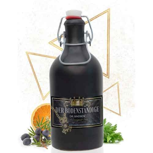 Dr. Sindsen Der Bodenständige Designer Gin 41% Vol. Dr. Sindsen Der Bodenständige Designer Gin 41% Vol.