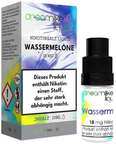 Dreamlike Nikotinsalz Liquid Wassermelone 18mg Dreamlike Nikotinsalz Liquid Wassermelone 18mg