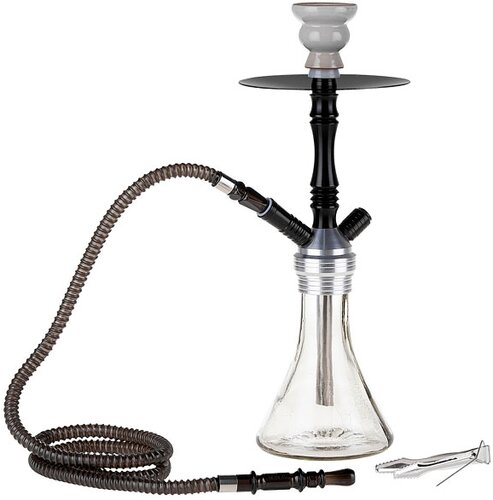 Dreamliner Shisha 1er, 42cm, Silikonschlauch, weiß