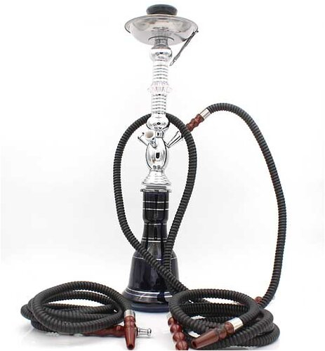 Dreamliner Shisha 3er 57cm Luxor, schwarz Dreamliner Shisha 3er 57cm Luxor, schwarz