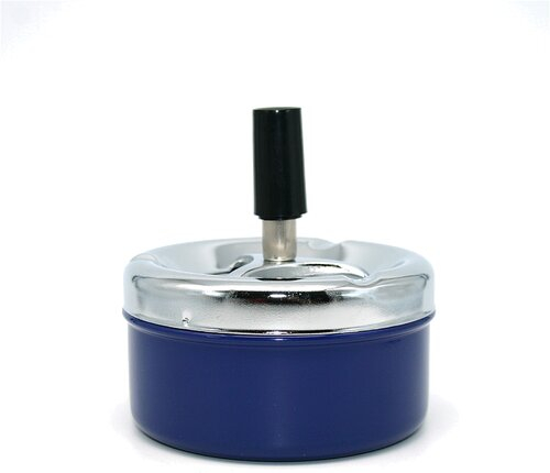 Drehascher blau matt