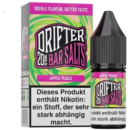 Drifter Bar Salts Nikotinsalzliquid Apple Peach 20mg Drifter Bar Salts Nikotinsalzliquid Apple Peach 20mg
