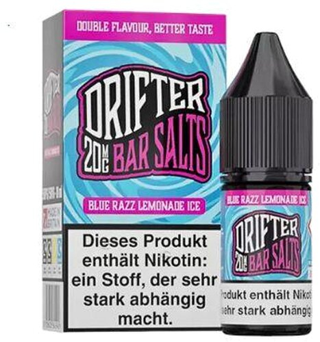 Drifter Bar Salts Nikotinsalzliquid Blue Razz Lemonade Ice 20mg Drifter Bar Salts Nikotinsalzliquid Blue Razz Lemonade Ice 20mg