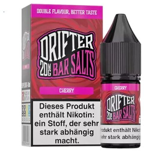 Drifter Bar Salts Nikotinsalzliquid Cherry 20mg Drifter Bar Salts Nikotinsalzliquid Cherry 20mg