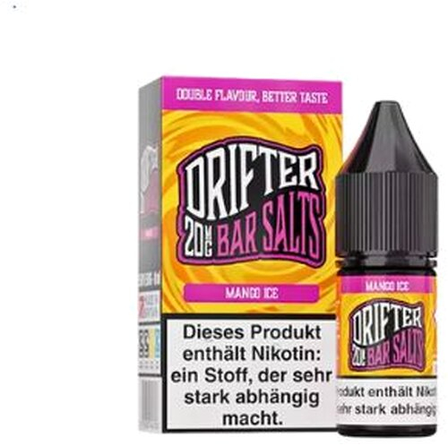 Drifter Bar Salts Nikotinsalzliquid Mango Ice 20mg Drifter Bar Salts Nikotinsalzliquid Mango Ice 20mg