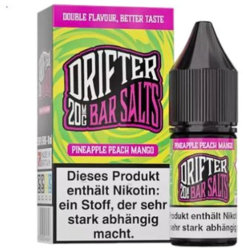 Drifter Bar Salts Nikotinsalzliquid Pineapple Peach Mango 20mg Drifter Bar Salts Nikotinsalzliquid Pineapple Peach Mango 20mg