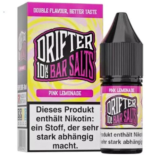 Drifter Bar Salts Nikotinsalzliquid Pink Lemonade 10mg Drifter Bar Salts Nikotinsalzliquid Pink Lemonade 10mg