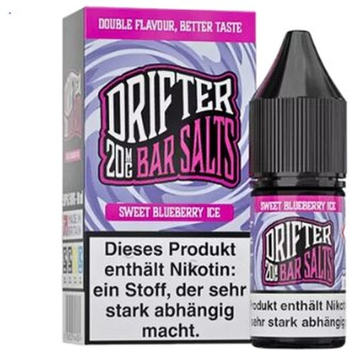 Drifter Bar Salts Nikotinsalzliquid Sweet Blueberry Ice 20mg Drifter Bar Salts Nikotinsalzliquid Sweet Blueberry Ice 20mg