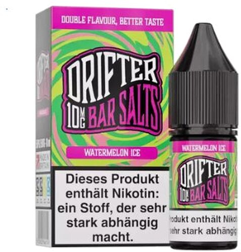 Drifter Bar Salts Nikotinsalzliquid Watermelon Ice 10mg Drifter Bar Salts Nikotinsalzliquid Watermelon Ice 10mg