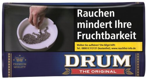Drum Tabak Original 30g Päckchen Zigarettentabak