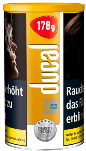 Ducal Tabak Gold 168g Dose Zigarettentabak