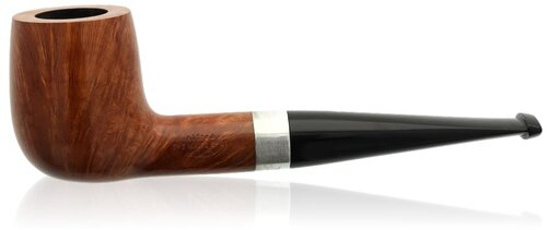 Dunhill Pfeife The White Spot Silberring