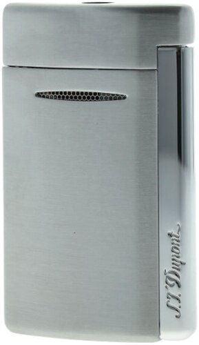 Dupont Feuerzeug Mini-Jet Chrom Brosse