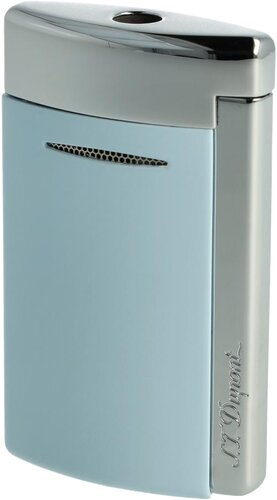 Dupont Feuerzeug Minijet baby blue/chrom 010879 Jet Dupont Feuerzeug Minijet baby blue/chrom 010879 Jet