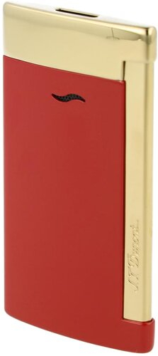 Dupont Feuerzeug Slim 7 Burgundy / Golden Dupont Feuerzeug Slim 7 Burgundy / Golden