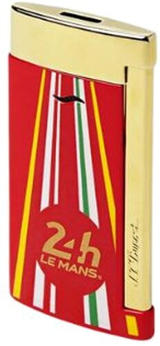 Dupont Feuerzeug Slim 7 Le Mans rot/gold 027790 Jet