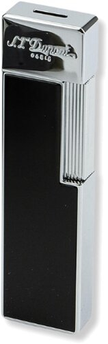 Dupont Feuerzeug Twiggy Jetflame 030001 Schwarz Lack/Chrom Dupont Feuerzeug Twiggy Jetflame 030001 Schwarz Lack/Chrom