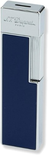 Dupont Feuerzeug Twiggy Jetflame 030005 Blau Lack/Chrom Dupont Feuerzeug Twiggy Jetflame 030005 Blau Lack/Chrom