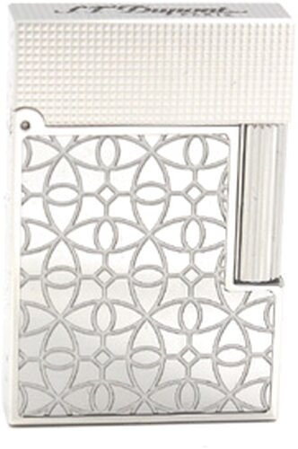 DUPONT Ligne 2 Small Platinum Arabesque silber