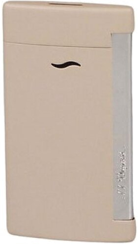 DUPONT SLIM 7 beige matt Jet-Flame Feuerzeug