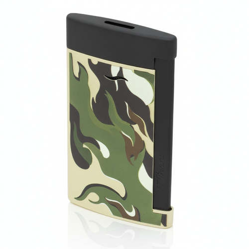 Dupont Slim 7 Camo green & schwarz 027750G