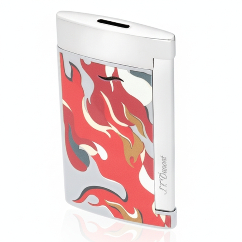 Dupont Slim 7 camo red & chrome 277551