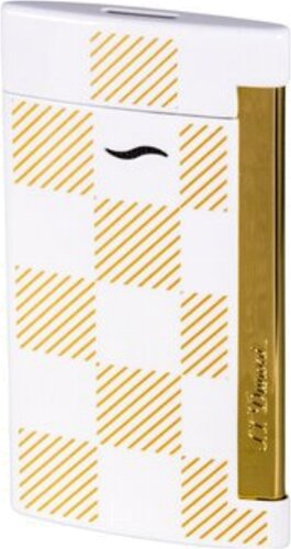 DUPONT SLIM 7 Checked White DUPONT SLIM 7 Checked White