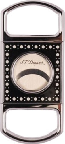 Dupont Zigarrencutter Derby chrom schwarz